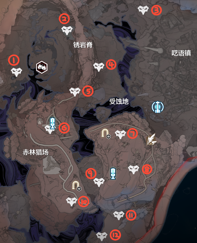 关于《鸣潮》游戏中呜獭獭宝箱的详细定位指南