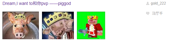 Technoblade变身为Pig_god，解构界的巨掌再次展现强大力量  
  
