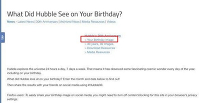 关于<nasa>的生日星空查询入口有哪些？——本文将为您详细介绍