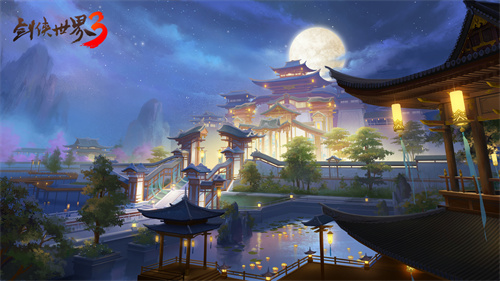 踏青赏春的好时节！快来《剑侠世界3》云端欣赏江湖美景
