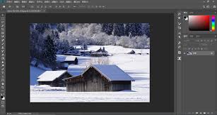关于在Photoshop中创建降雪效果的详细方法——让作品呈现飘落雪花的迷人场景