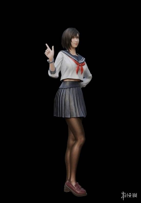 《最终幻想7》中的尤菲最新渲染作品：变身为一只萌趣十足的圣诞小驯鹿！

