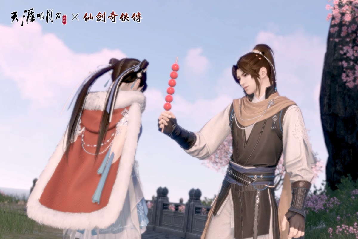 《天涯明月刀M》携手《仙剑奇侠传一》开启跨界合作，推出全新门派职业“真武”

