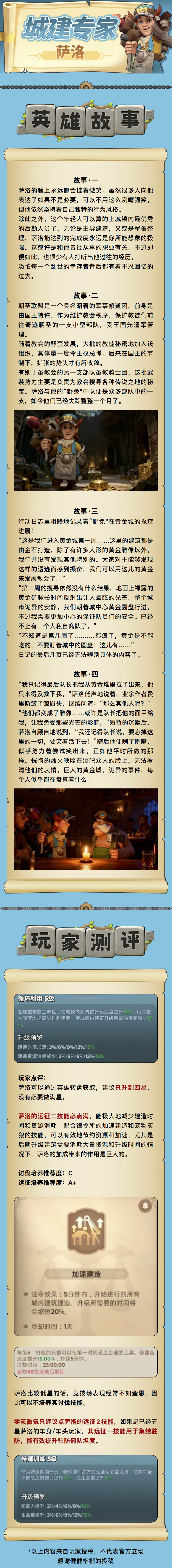 奔奔王国萨洛阵容推荐方案详解