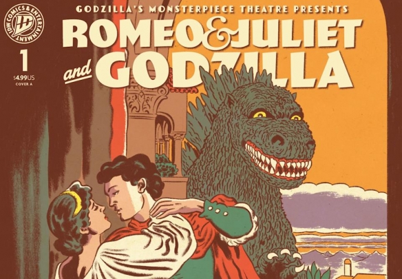 哥斯拉也踏上了恋爱之路？官方全新作品《罗密欧与茱丽叶以及哥斯拉》震撼登场 
