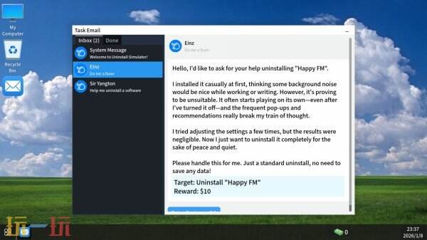模拟益智策略游戏《卸载模拟器》试玩版上线Steam