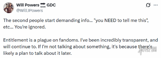 《红色沙漠》在北美市场的发行负责人对于玩家主动索取未公开信息的行为进行了强烈回应。 

