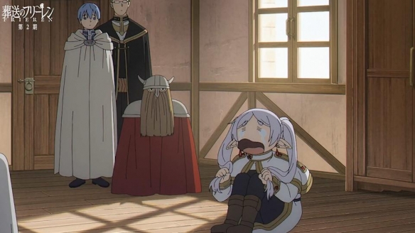 《葬送的芙莉莲》中的芙莉莲因嚎啕大哭瞬间爆红！动画特别增添了30秒剧情