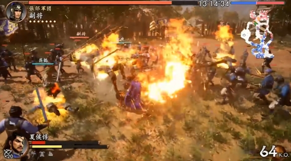 《真三国无双2复刻版》实机演示现已公布：持续带来畅快割草体验！