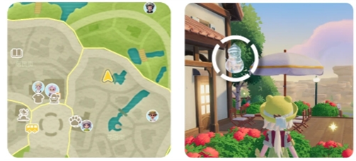 心动小镇2月2日温泉蛋与家具泡泡位置指南