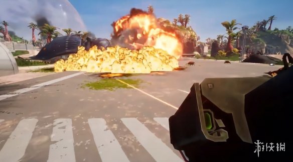 在未来的战场上，人类与虫族展开激烈的对决！全新实机演示展示了《星河战队：终焉虫潮》的震撼画面

