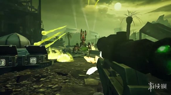 在未来的战场上，人类与虫族展开激烈的对决！全新实机演示展示了《星河战队：终焉虫潮》的震撼画面

