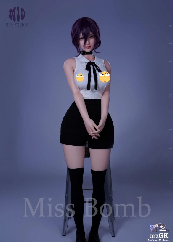 MIO宣布推出《电锯人》中的知名角色蕾塞的全新1/1硅胶模型手办，肌肤质感极为逼真！