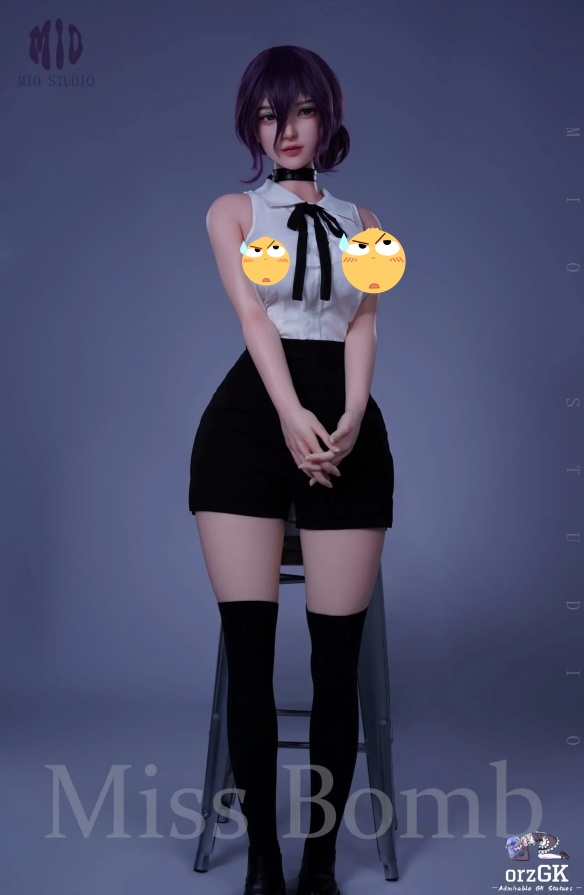 MIO宣布推出《电锯人》中的知名角色蕾塞的全新1/1硅胶模型手办，肌肤质感极为逼真！