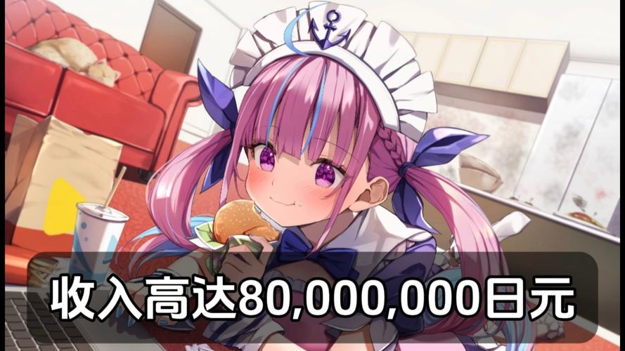 日本vtuber在B站直播的钱
