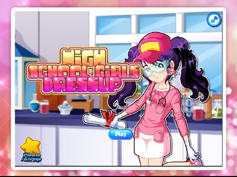 高中女生换装挑战