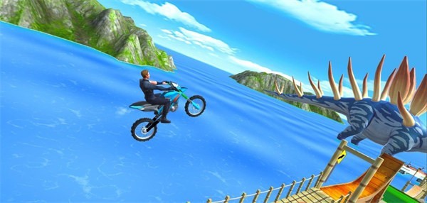 侏罗纪摩托车特技最新版