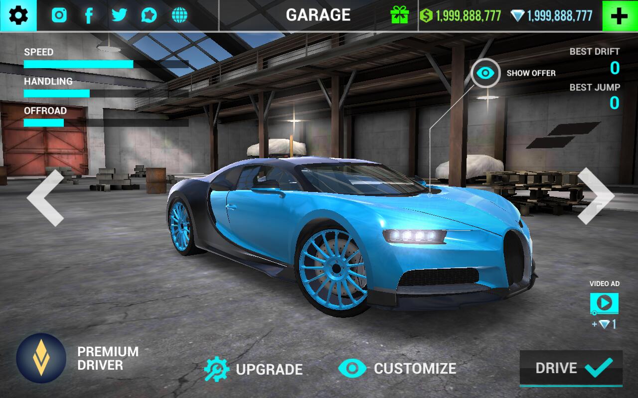 极限汽车驾驶模拟器