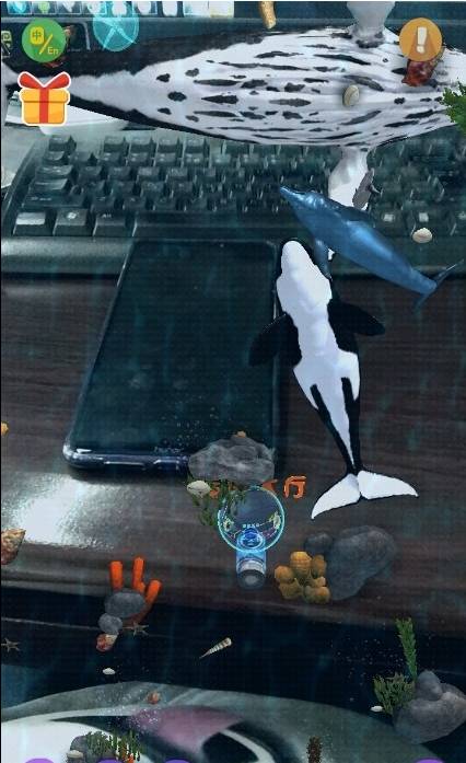 猫小智动物园AR玩恐龙