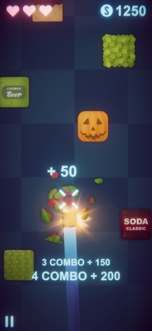 砖块破坏行动物理弹球打砖块