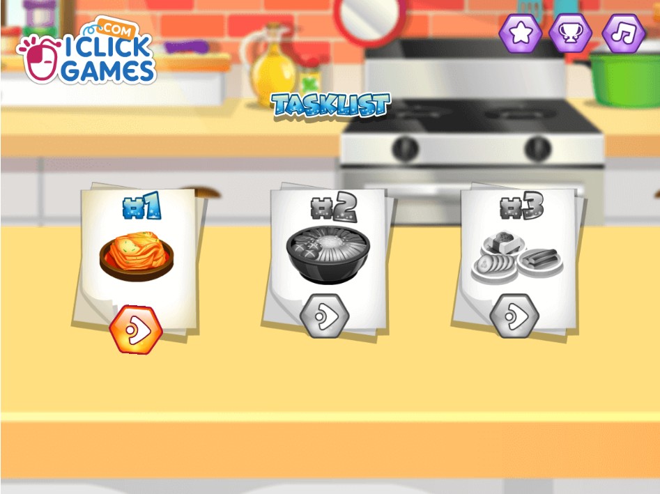 制作韩式料理官方