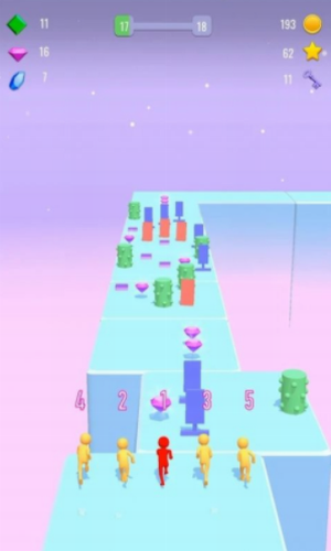 移动之路3D趣味竞赛