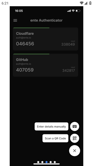 ente开源两步验证器