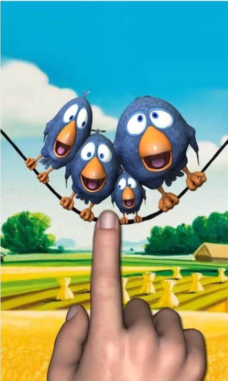 电线上会说话的小鸟