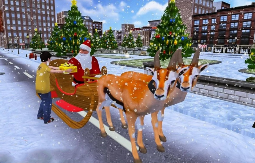 圣诞老人模拟3D