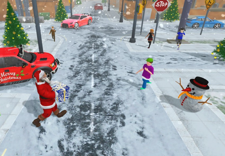 圣诞老人模拟3D