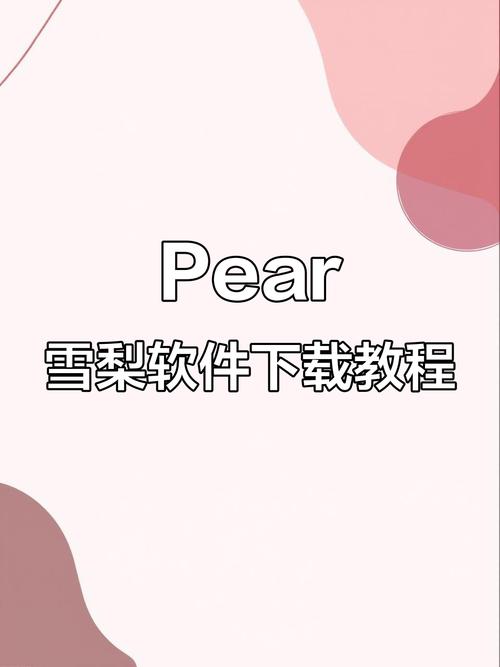 pear雪梨最新版
