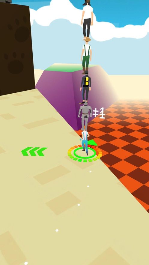 我叠的人梯超高