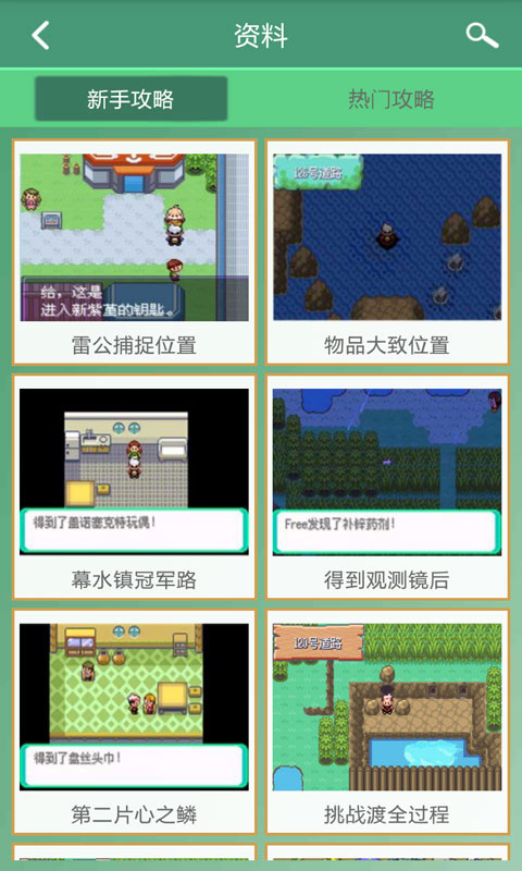 口袋妖怪漆黑魅影攻略助手