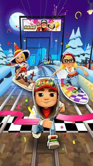 地铁跑酷全皮肤雪地版内置菜单