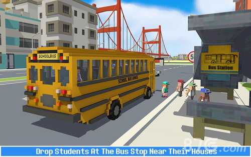 像素校车模拟最新版