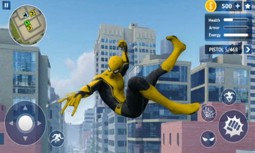 飞行蜘蛛绳英雄