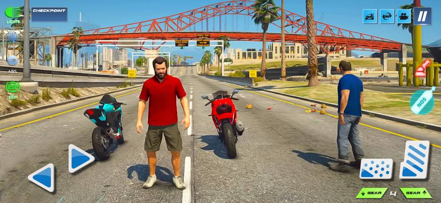 自行车赛车模拟器