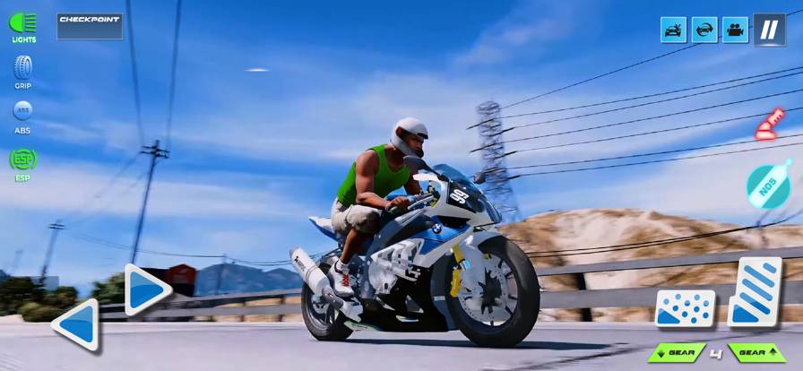 自行车赛车模拟器