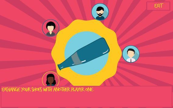 为朋友旋转瓶子