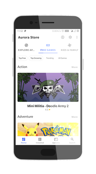 aurora store nightly